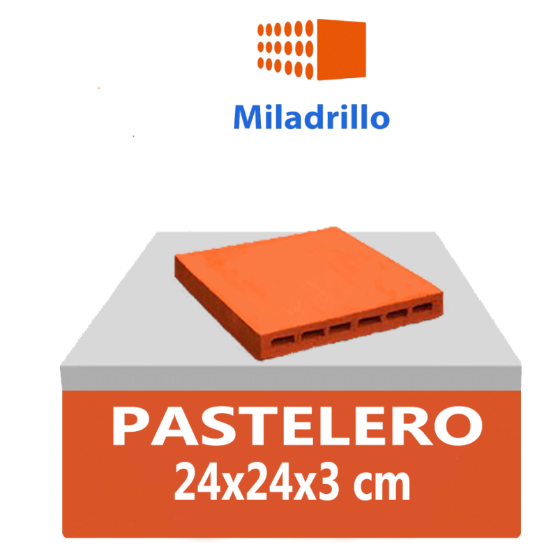 PRECIO DE LADRILLO PASTELERO 24X24X3 CM