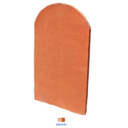LA TEJA PLANA OVALADA  ES UNA PIEZA DE ARCILLA QUEMADA IDEAL PARA CUBRIR TECHOS CONTEMPORANIOS QUE LE DAN UN ACABADO
ATEMPORAL.