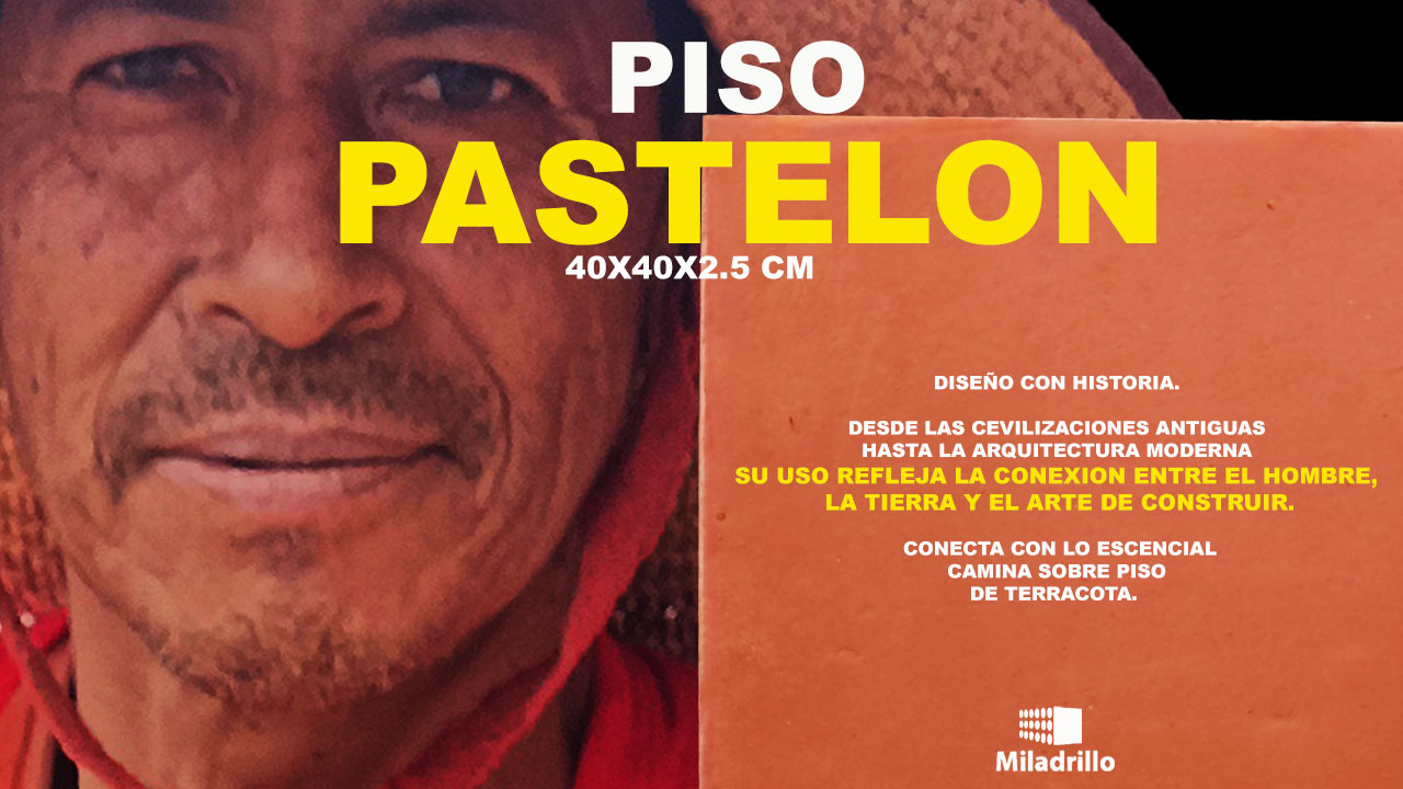 PISO PASTELON 40X40X2.5 CM